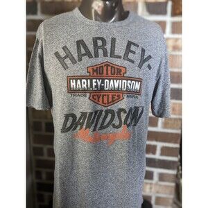 Harley Davidson Hillbilly Gatlinburg T-shirt Men’s Size L Gray.